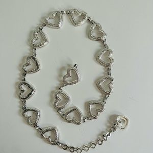 Vintage Heart Chain Belt